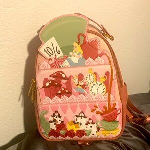 Loungefly Disney Alice in Wonderland Cake Mini Backpack